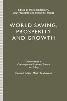 World Saving, Prosperity and Growth