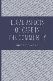 Legal aspects of care in the community