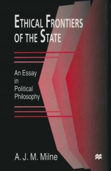 Ethical Frontiers of the State