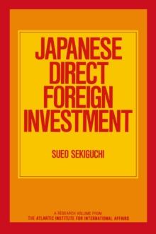 Japanese Direct Foreign Investment