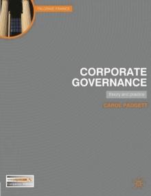 Corporate Governance : Theory and Practice