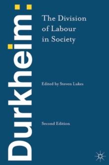 Durkheim: The Division of Labour in Society