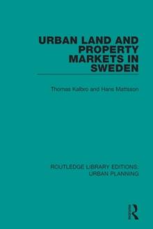 Urban Land and Property Markets in Sweden