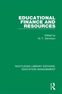 Educational Finance and Resources