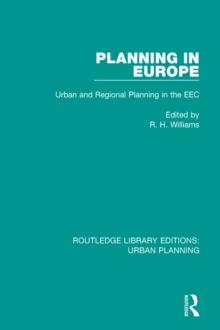 Planning in Europe : Urban and Regional Planning in the EEC