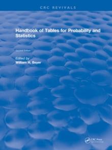 Handbook of Tables for Probability and Statistics