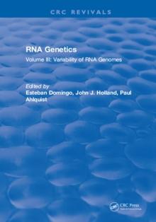 RNA Genetics : Volume III: Variability of RNA Genomes