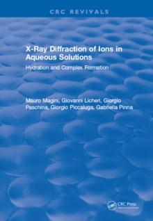 X-Ray Diffraction of Ions in Aqueous Solutions: Hydration and Complex Formation