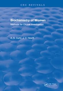 Biochemistry of Women Methods : For Clinical Investigation