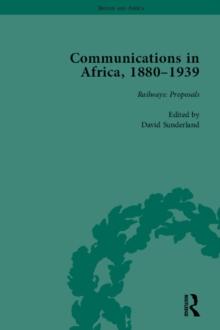 Communications in Africa, 1880-1939 (set)