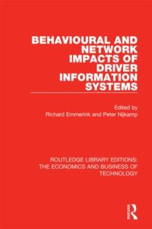 Behavioural and Network Impacts of Driver Information Systems