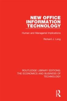 New Office Information Technology : Human and Managerial Implications