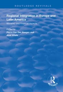 Regional Integration in Europe and Latin America : Monetary and Financial Aspects