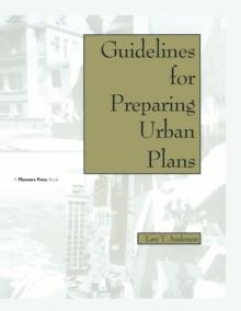 Guidelines for Preparing Urban Plans