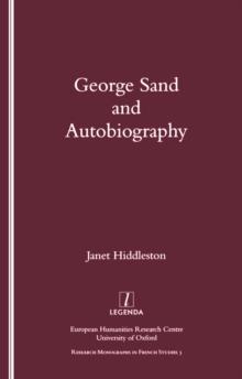 George Sand and Autobiography