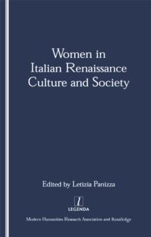 Women in Italian Renaissance Culture and Society