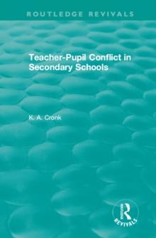 Teacher-Pupil Conflict in Secondary Schools (1987)