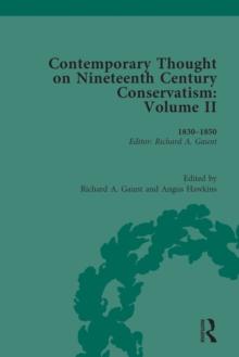 Contemporary Thought on Nineteenth Century Conservatism : 1830-1850