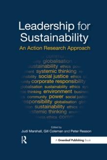 Leadership for Sustainability : An Action Research Approach