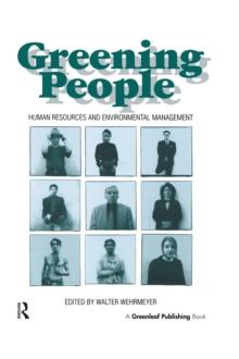 Greening People : Human Resources and Environmental Management