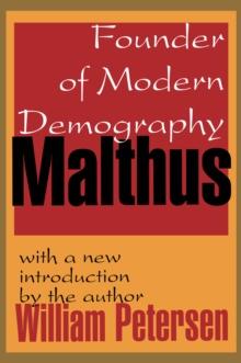 Malthus : Founder of Modern Demography