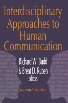 Interdisciplinary Approaches to Human Communication