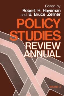 Policy Studies: Review Annual : Volume 3