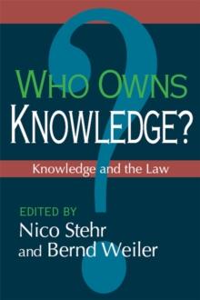 Who Owns Knowledge? : Knowledge and the Law