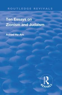 Revival: Ten Essays on Zionism and Judaism (1922)