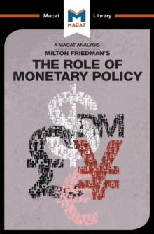 An Analysis of Milton Friedman's The Role of Monetary Policy