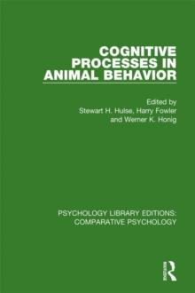 Cognitive Processes in Animal Behavior