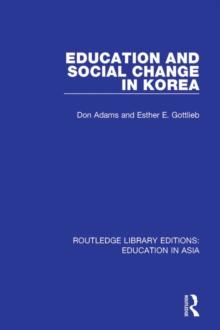 Education and Social Change in Korea