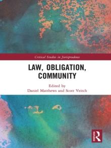 Law, Obligation, Community