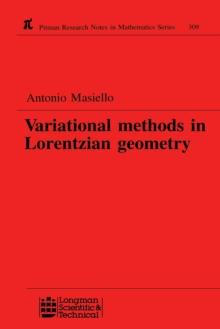 Variational Methods in Lorentzian Geometry