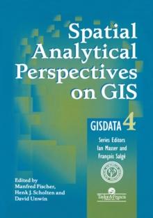 Spatial Analytical Perspectives on GIS