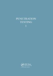 Penetration Testing, volume 1 : Proceedings of the second European symposium on penetration testing, Amsterdam, 24-27 May 1982