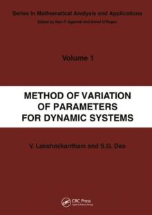 Method of Variation of Parameters for Dynamic Systems