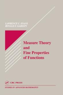 Measure Theory and Fine Properties of Functions