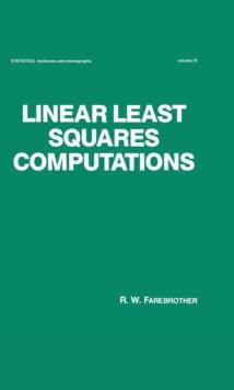 Linear Least Squares Computations