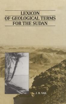 Lexicon of Geological Terms for the Sudan