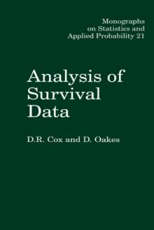 Analysis of Survival Data