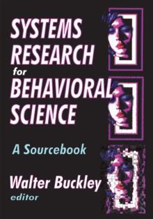 Systems Research for Behavioral Science : A Sourcebook