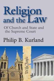 Religion and the Law : of Church and State and the Supreme Court