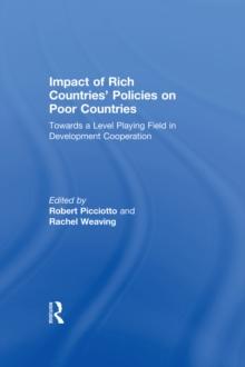 Impact of Rich Countries' Policies on Poor Countries : Towards a Level Playing Field in Development Cooperation