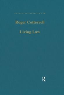 Living Law : Studies in Legal and Social Theory