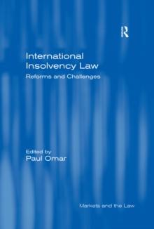 International Insolvency Law : Reforms and Challenges