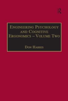 Engineering Psychology and Cognitive Ergonomics : Volume 2: Job Design and Product Design