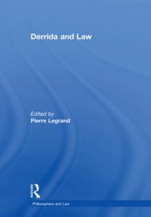 Derrida and Law