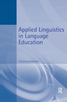 Applied Linguistics in Language Education