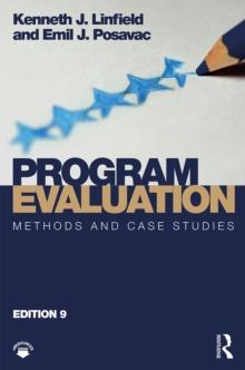 Program Evaluation : Methods and Case Studies